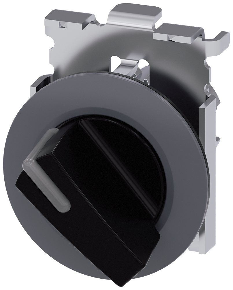 G_IC03_XX_18472P 3SU1062-2DF10-0AA0 Selector switch, O-I, black - Зображення 1