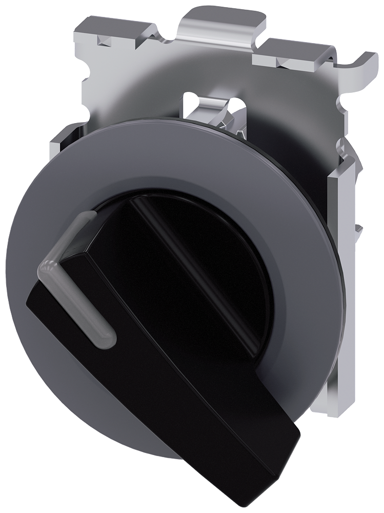 G_IC03_XX_18474P 3SU1062-2EF10-0AA0 Selector switch, O-I, black - Зображення 1
