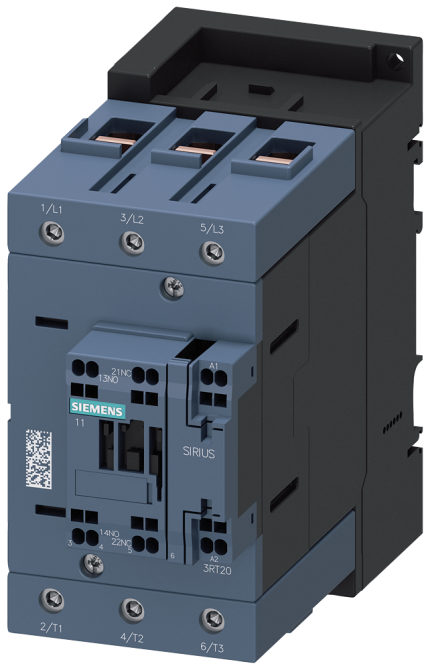 3RT2045-3AN20  CONTACT.,AC3:37KW,1NO+1NC,220VAC...