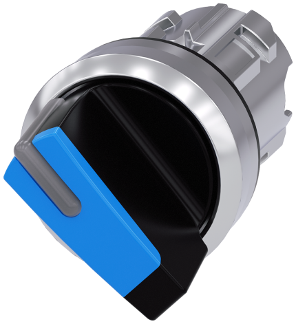 3SU1052-2BF50-0AA0 Selector switch, O-I, blue