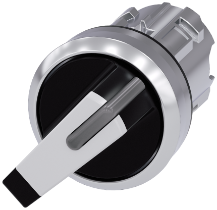 3SU1052-2FC60-0AA0  Selector switch, O<I, white