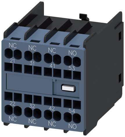 3RH2911-2HA13-0KT1 AUX. SWITCH BLOCK,1NO+3NC