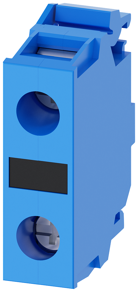 G_IC03_XX_21630P 3SU1400-2DA50-1AA0 Support terminal, blue - Зображення 1