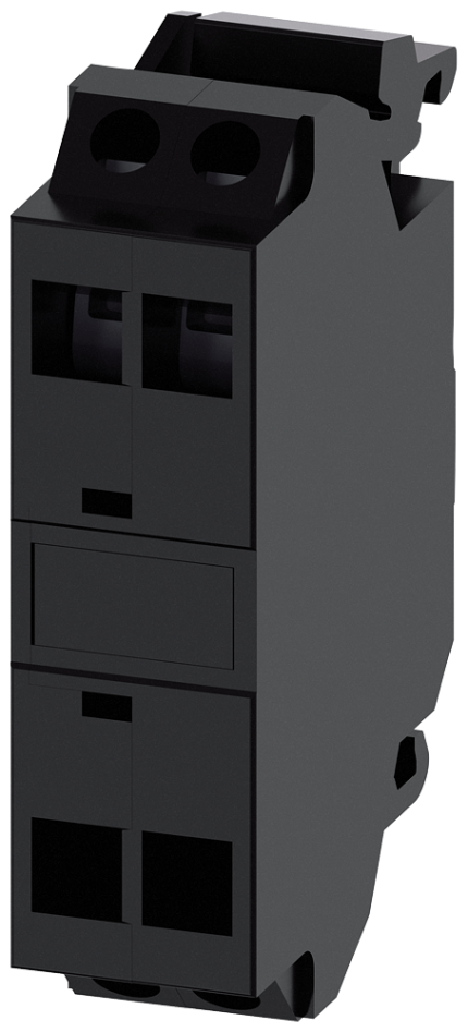 3SU1400-1DA10-3AA0 Support terminal, black