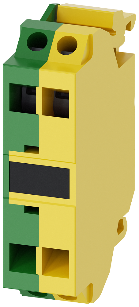 G_IC03_XX_21639P 3SU1400-1DA43-3AA0 Support terminal, green/yellow - Зображення 1