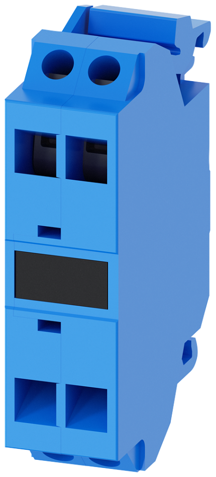 3SU1400-1DA50-3AA0  Support terminal, blue