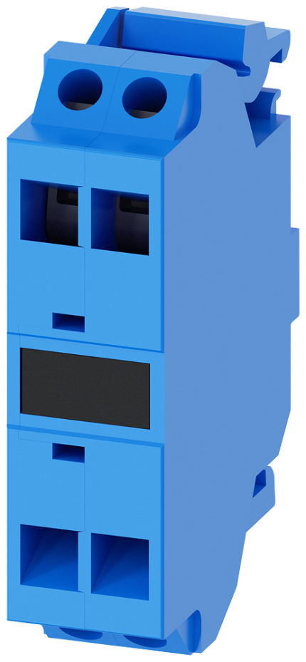 3SU1400-2DA50-3AA0  Support terminal, blue