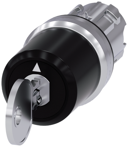 3SU1050-5JL01-0AA0  Key-operated switch with key mon...