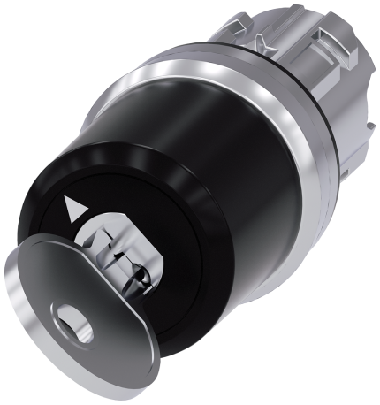 3SU1050-5JF01-0AA0 Key-operated switch with key mon...