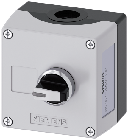 3SU1801-0BA00-4AB1 Enclosure plastic, 1 control point