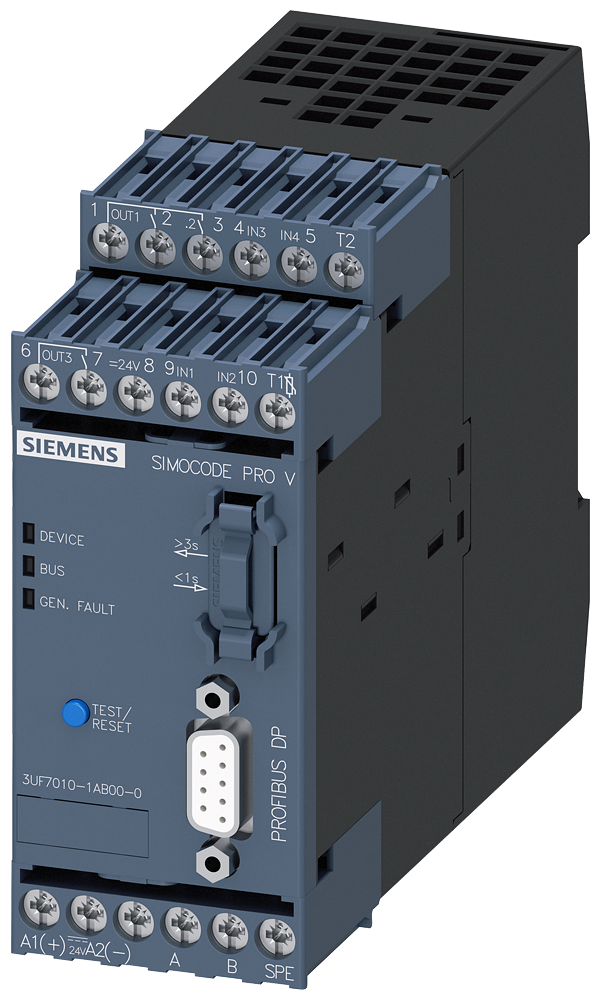 G_IC03_XX_22937P 3UF7010-1AB00-0 BASIC UNIT SIMOCODE PRO V PB; - Зображення 1
