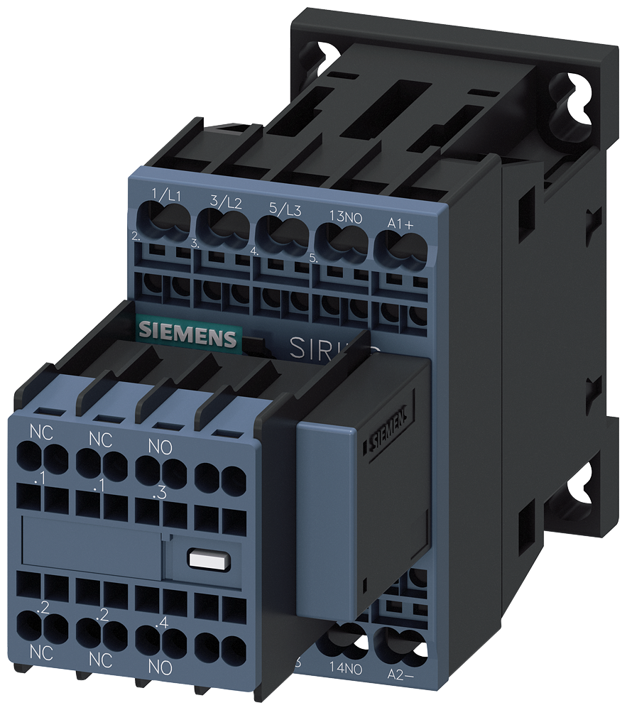 G_IC03_XX_24217P 3RT2016-2DB44 CONTACTOR,AC3:4KW 2NO+2NC DC24V - Зображення 1