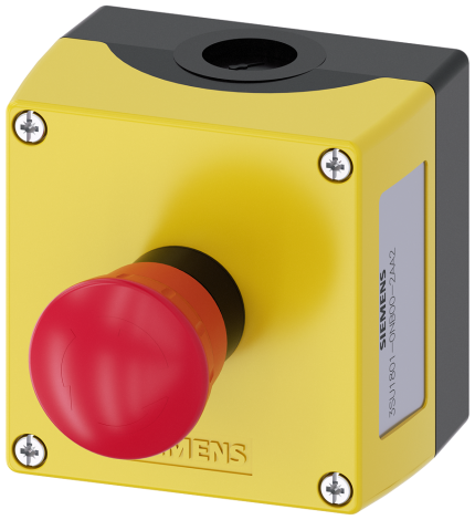 3SU1801-0NB00-2AA2 Enclosure plastic, 1 control point