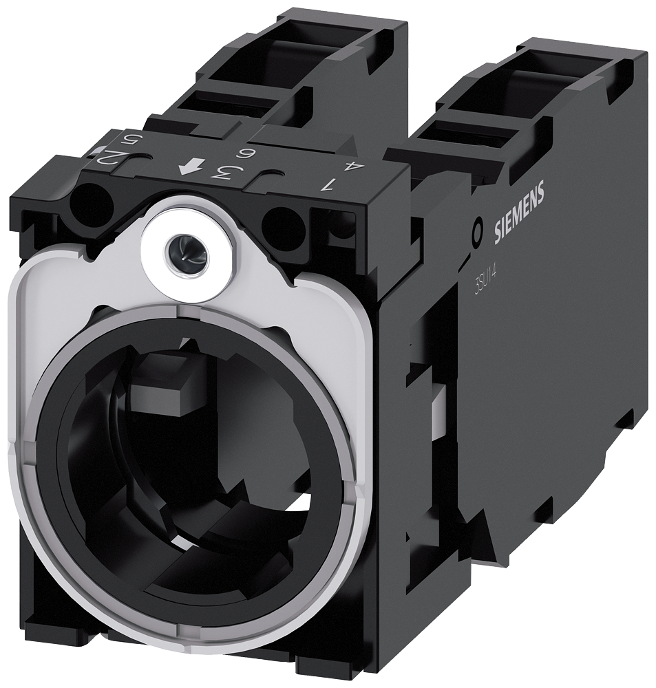 G_IC03_XX_27566P 3SU1550-1AA10-1LA0 Holder, contact module 1NO+1NC, ... - Зображення 1