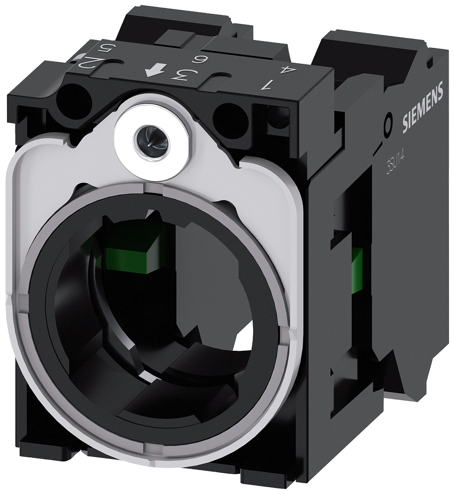 G_IC03_XX_27578P 3SU1550-1AA10-3NA0 Holder, contact module 1NO, 1NO - Зображення 1