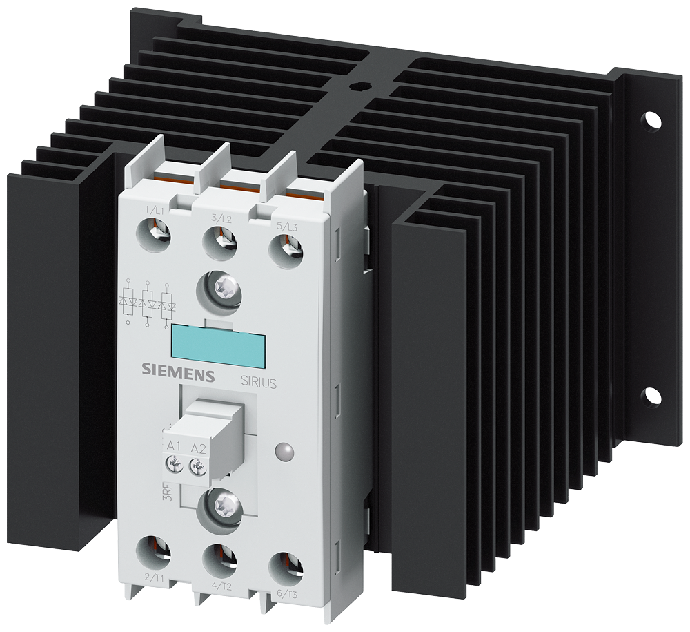 G_IC03_XX_27903P 3RF2440-1AC35 SOLID-STATE CONTACTOR 3-PHASE 3RF2 - Зображення 1