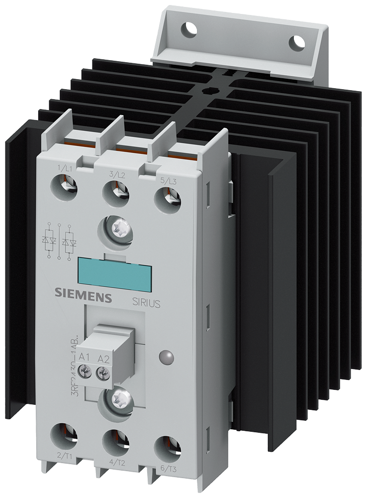 G_IC03_XX_27943P 3RF2430-1AB35 SOLID-STATE CONTACTOR 3-PHASE 3RF2 - Зображення 1
