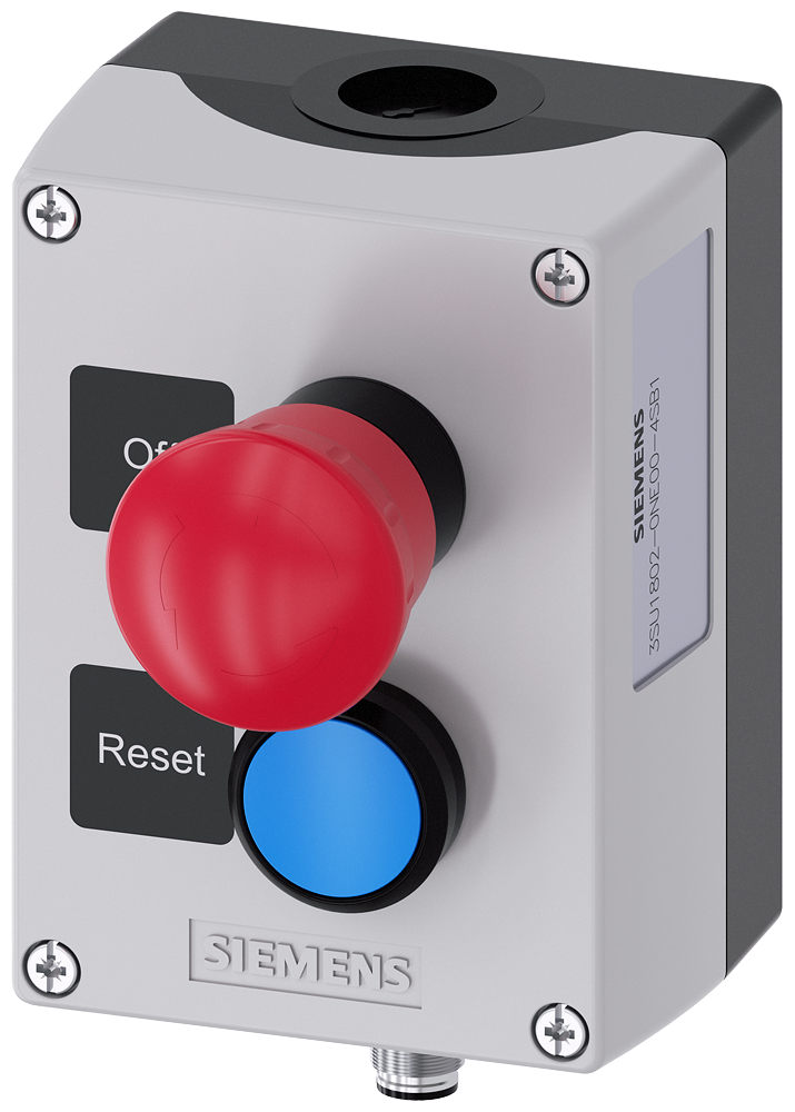 G_IC03_XX_28525P 3SU1802-0NE00-4SB1 Enclosure plastic, 2 control points - Зображення 1