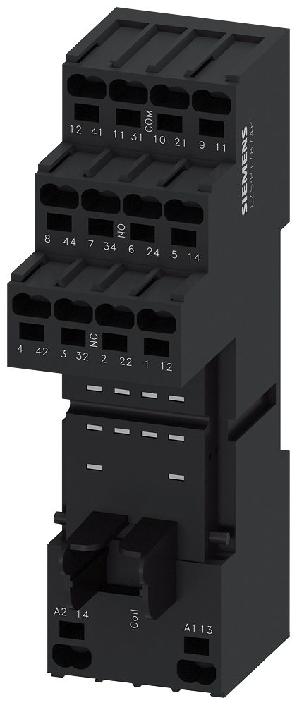 LZS:PT7874P PLUG-IN BASE FOR PT-RELAY