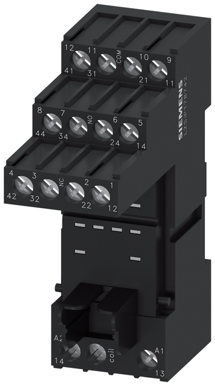LZS:PT78742 PLUG-IN BASE FOR PT-RELAY