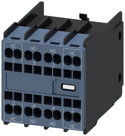 3RH2911-2NF22 AUX. SWITCH BLOCK, 2NO+2NC