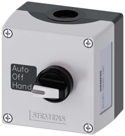 3SU1801-0AQ00-2AB1 Enclosure plastic, 1 control point