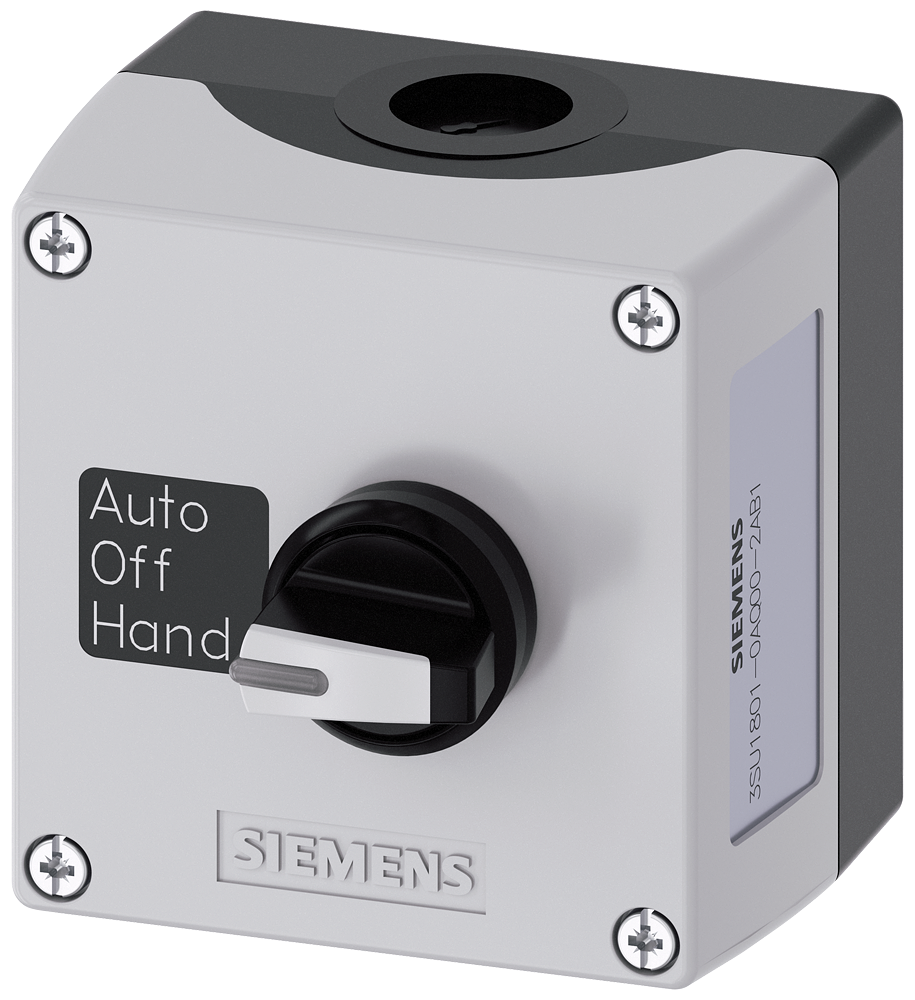 G_IC03_XX_30020P 3SU1801-0AQ00-2AB1 Enclosure plastic, 1 control point - Зображення 1