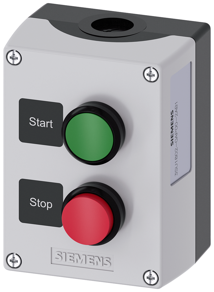 G_IC03_XX_30049P 3SU1802-0AP00-2AB1 Enclosure plastic, 2 control points - Зображення 1
