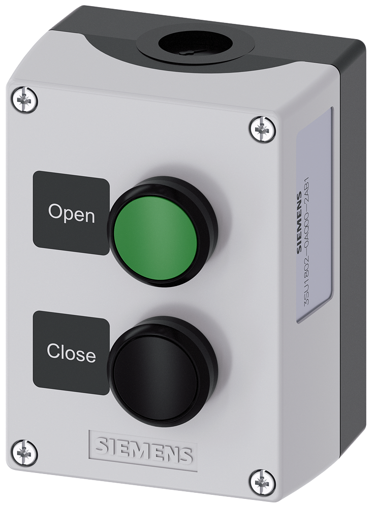 G_IC03_XX_30068P 3SU1802-0AQ00-2AB1 Enclosure plastic, 2 control points - Зображення 1