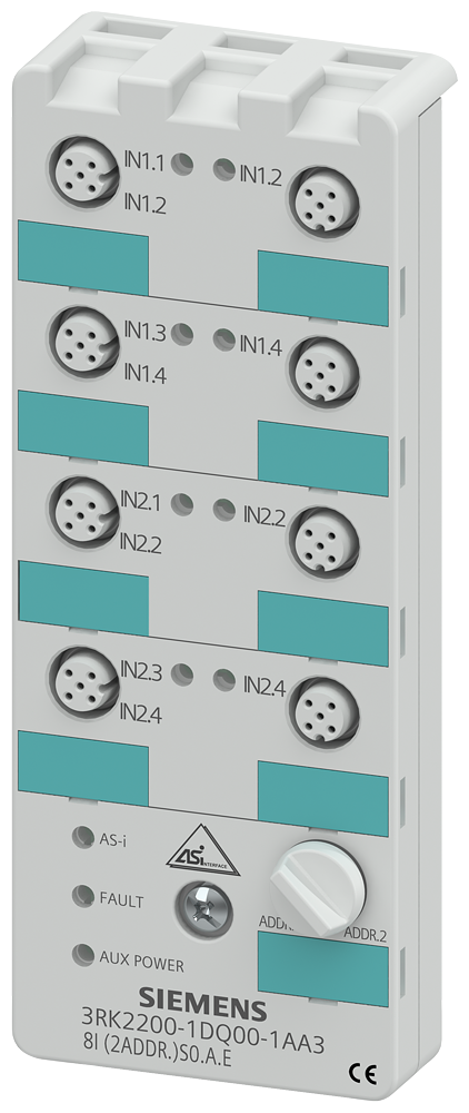 3RK2200-1DQ00-1AA3  AS-I K60 8DI(2ADDR.) Y-II A/B