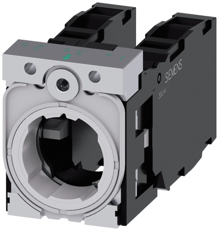3SU1510-1AA10-1LA0 Holder, contact module 1NO+1NC, ...