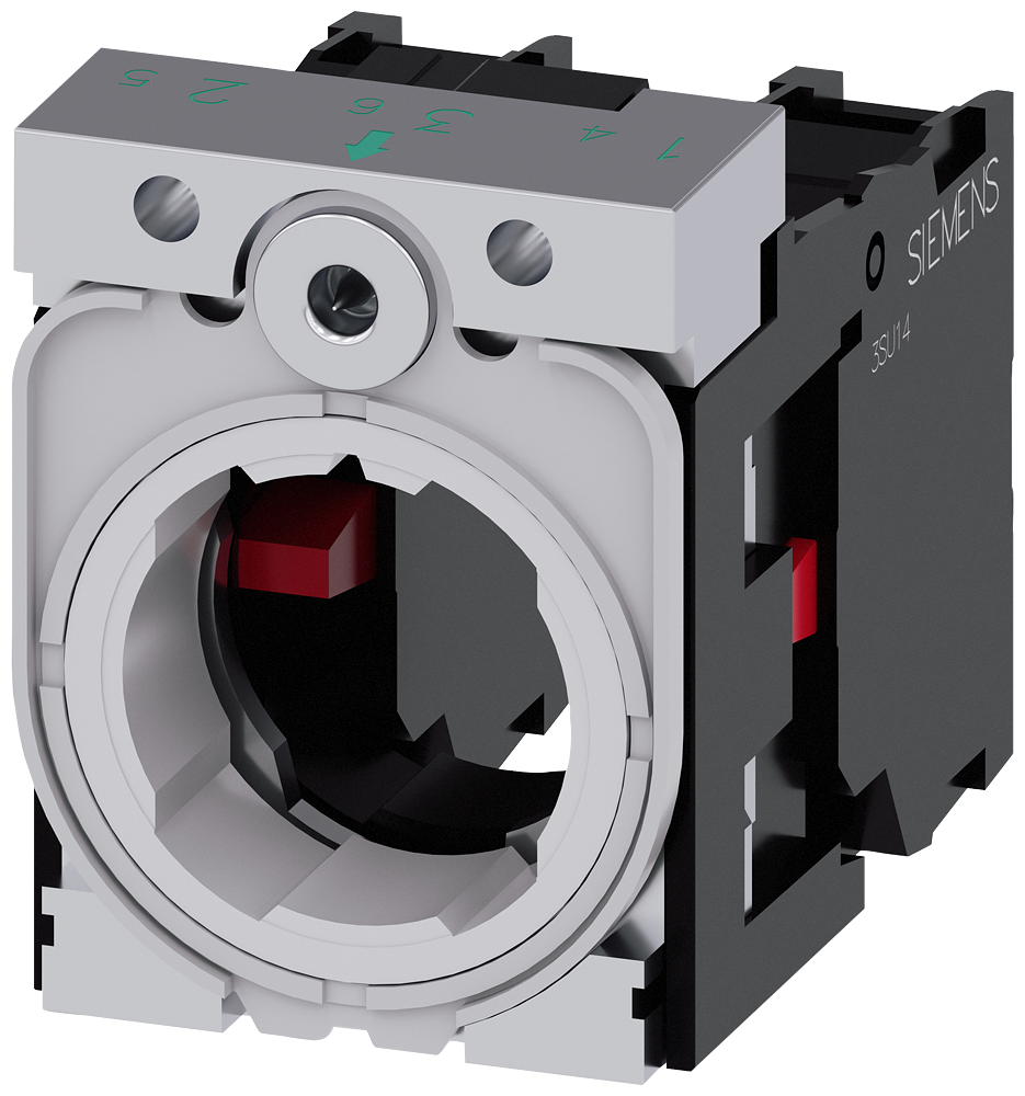 G_IC03_XX_30812P 3SU1510-1AA10-1PA0 Holder, contact module 1NC, 1NC - Зображення 1