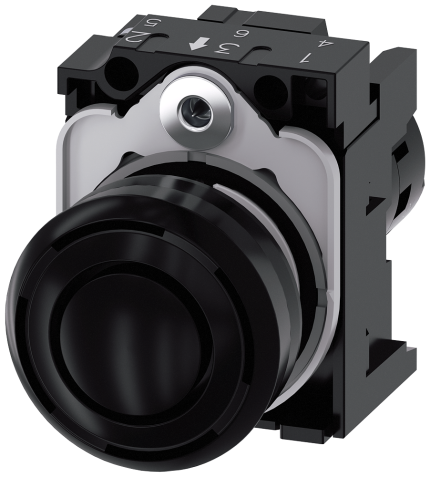 3SU1200-6KC10-1AA0  Acoustic signal device, black