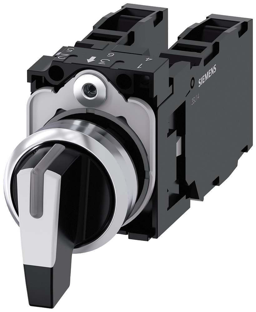 G_IC03_XX_31181P 3SU1150-2CM60-1NA0 Selector switch, I>O<II,... - Зображення 1