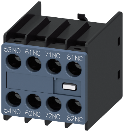 3RH2911-1GA13  AUX. SWITCH BLOCK, 1NO+3NC