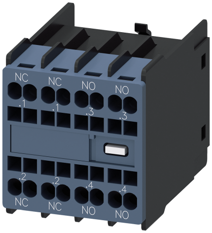 3RH2911-2HA22  AUX. SWITCH BLOCK,2NO+2NC