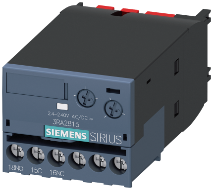 3RA2815-1AW10  AUX SWITCH OFF-DELAY UC24-240V 0...
