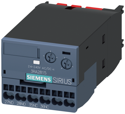 3RA2815-2FW10 AUX SWITCH OFF-DELAY UC24-240V 0...