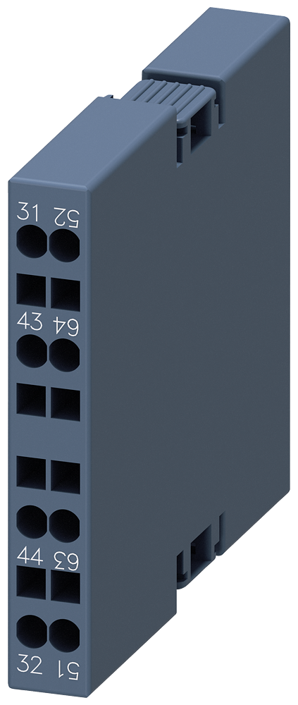 3RH2921-2DA11 AUX. SWITCH BLOCK, SIDE, 1NO+1NC