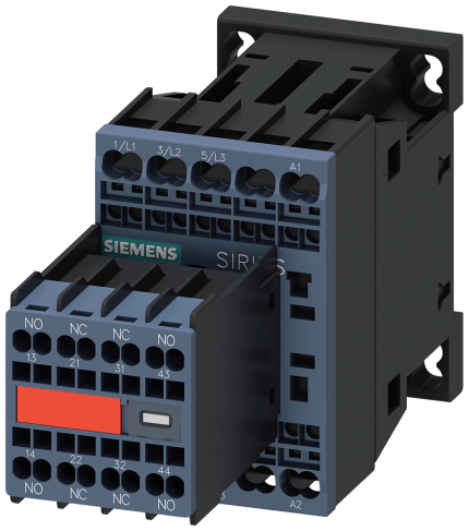 3RT2017-2BB44-3MA0 CONTACTOR,AC3:5,5KW 2NO+2NC DC24V