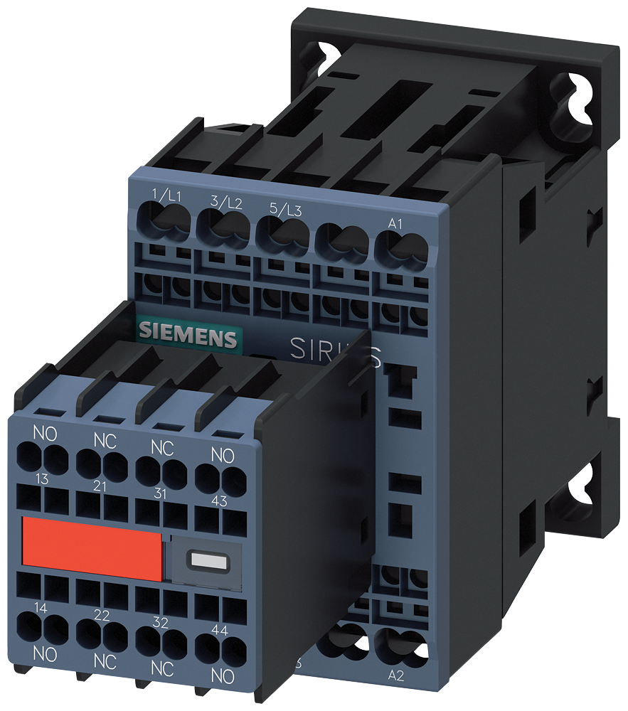 G_NSA0_XX_00976P 3RT2017-2BB44-3MA0 CONTACTOR,AC3:5,5KW 2NO+2NC DC24V - Зображення 1