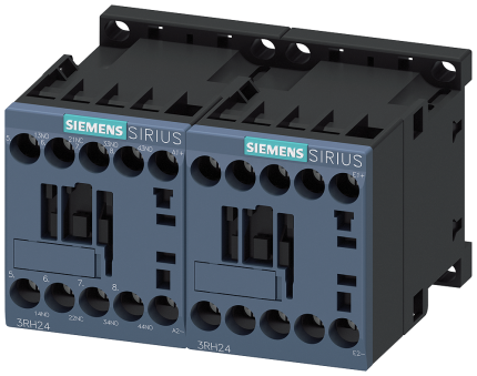 3RH2431-1BF40 CONTACTOR RELAY LATCHED,3NO+1NC,...