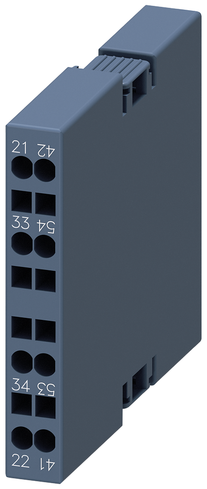 3RH2911-2DA11  AUX. SWITCH BLOCK, SIDE, 1NC+1NO