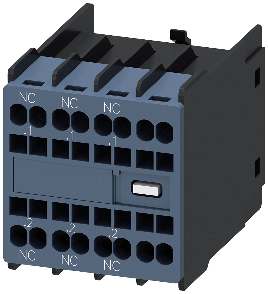 G_NSA0_XX_92711P 3RH2911-2HA03 AUX. SWITCH BLOCK,3NC - Зображення 1