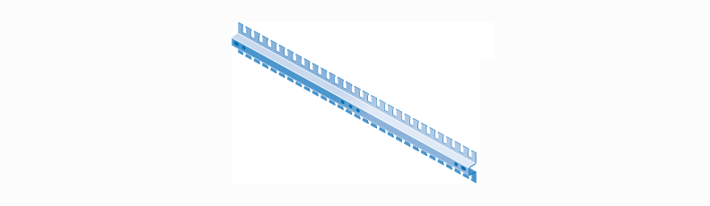 G_NSE0_XX_01367P 8MF4923 INDENTED RAIL - Зображення 1