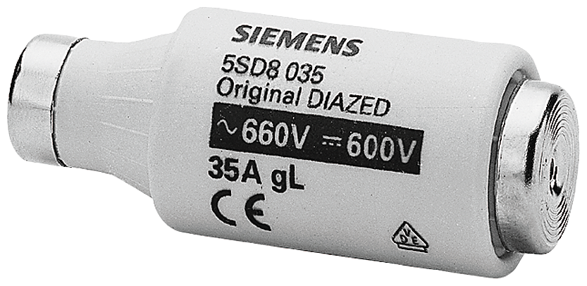 P_I201_XX_00212P 5SD8035 DIAZED FUSE-LINK 690V 35A - Зображення 1