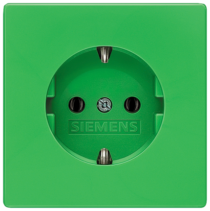 5UB1851  DELTA STYLE SOCKET OUTLET GREEN