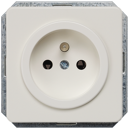 5UB1408 DELTA PROFIL TWH,SOCKET+EARTH