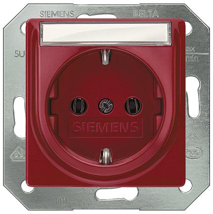 5UB1536 I-SYST.TEM,SOCKET OUTLET RED+L