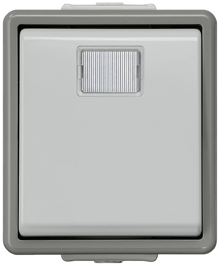 5TD4706 DELTA FL.AP IP44,P.BUTTON+CHECKBACK